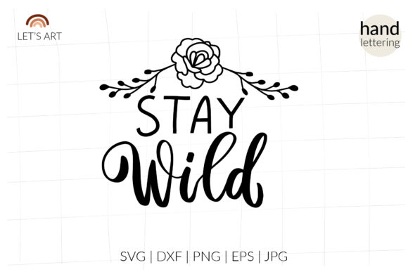 Review: Stay Wild Svg, Wildflowers Svg, Rosehip for Embroidery