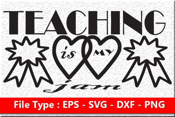 Review: Teaching Is My Jam Embroidery Design