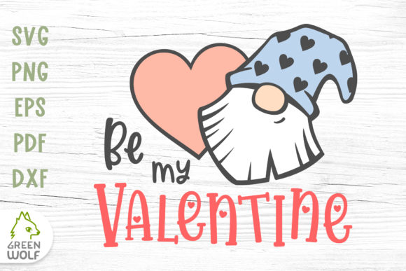 Reviewing the Valentine Gnome Face and Heart SVG